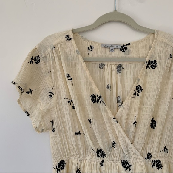 Cream Maxi Dress - Picture 2 of 11